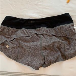 Lululemon running shorts (worn once)